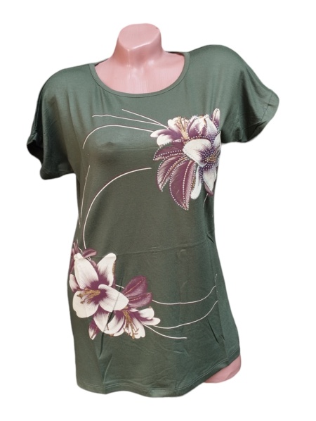 Tricou dama din bumbac calitativ model nou cod x1272
