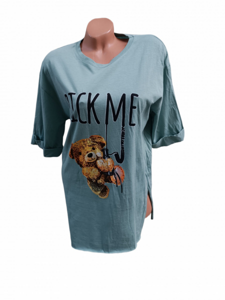 tricou scurt stil tunica model nou cod L18802
