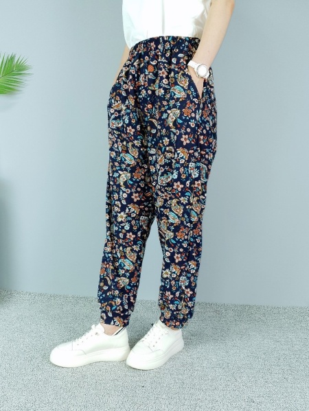 Pantaloni de vara subtiri si vaporosi model nou cod x5930