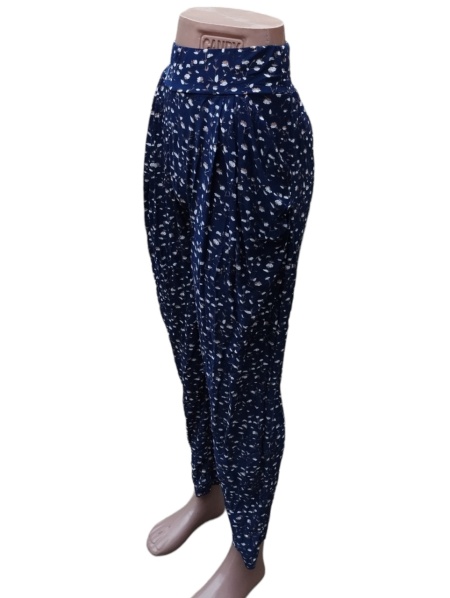 Pantaloni lungi vaporosi de vara pentru dama cod x5352
