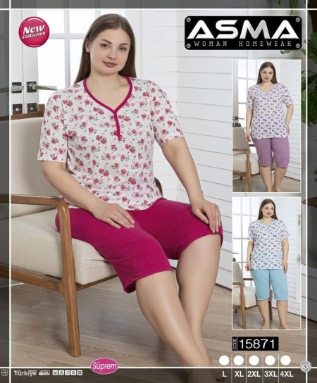 Pijama dama cu maneca scurta model nou cod x6120