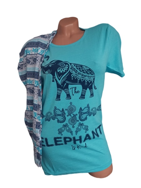 Pijama dama din bumbac calitativ cod x1493