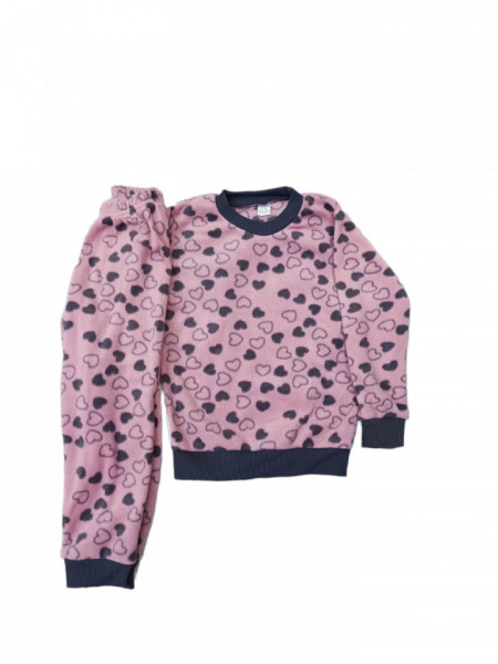 Pijamale copii polar cu maneca lunga cod m216