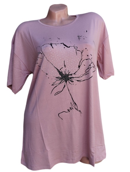 Tricou dama calitativ din bumbac model nou cod x2793