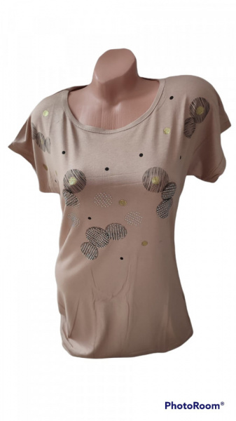 Tricou damă cu maneca scurta cod 49035