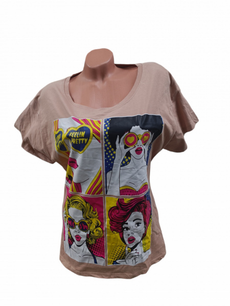 tricou dama cu maneca scurta model nou cod n4037