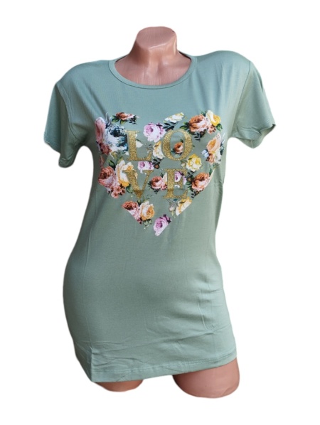 Tricou dama din bumbac calitativ model nou cod x1200