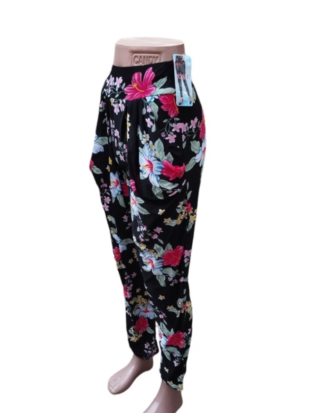 Pantaloni lungi vaporosi de vara pentru dama cod x5363