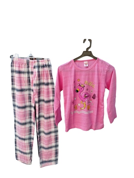 Pijama copil din bumbac calitativ cod x3732