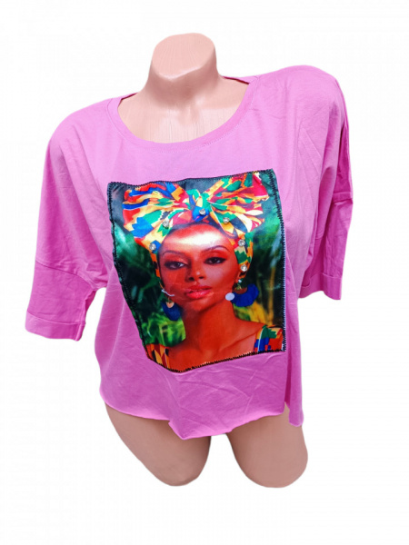 Tricou dama cu maneca scurta cod c990