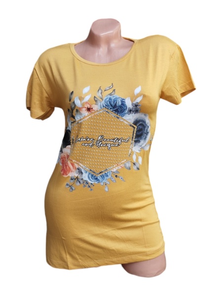Tricou dama din bumbac calitativ model nou cod x1188
