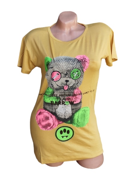 Tricou dama din bumbac calitativ model nou cod x1210