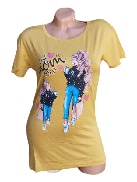 Tricou dama din bumbac calitativ model nou cod x1219