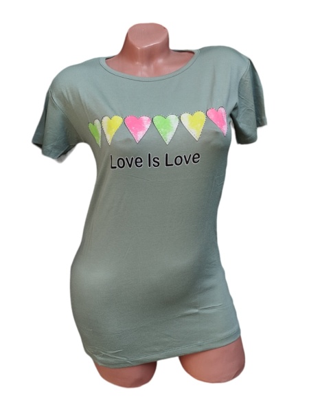 Tricou dama din bumbac calitativ model nou cod x1274