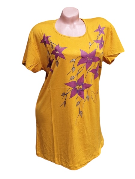 Tricou dama din bumbac calitativ model nou cod x1324