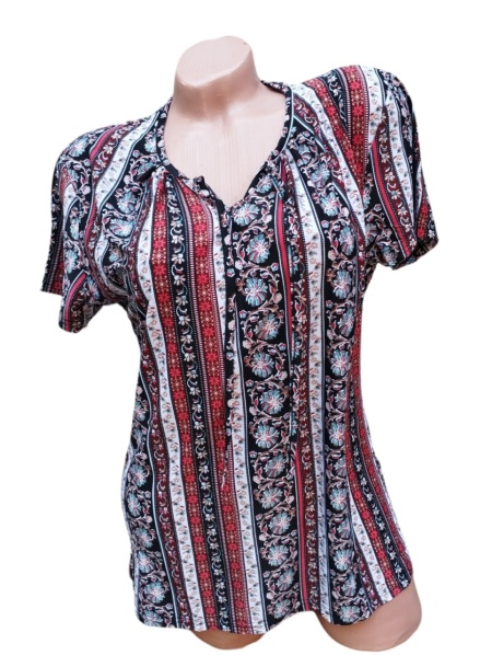 Bluza dama calitativa cu maneca scurta cod x2386