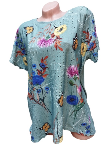 Bluza dama calitativa cu maneca scurta cod x2406