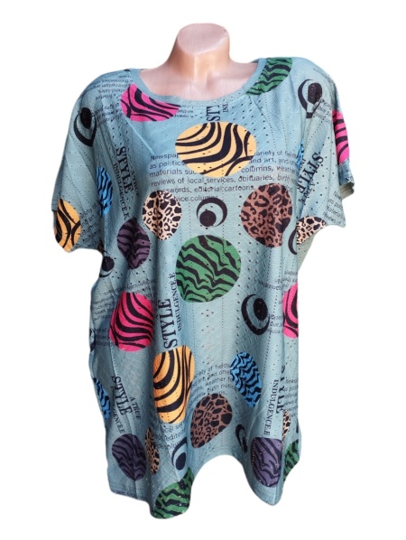 Bluza dama calitativa cu maneca scurta cod x2427