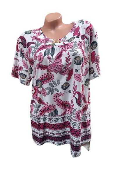 Bluza dama calitativa cu maneca scurta cod x2457