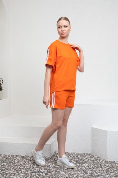 Compleu calitativ cu pantaloni scurti de dama cod x0945