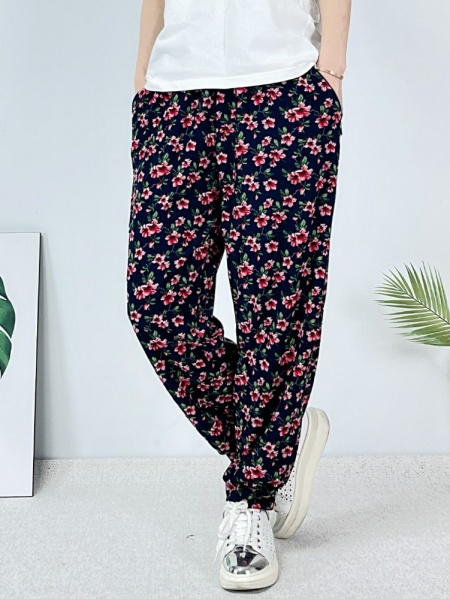 Pantaloni de vara subtiri si vaporosi model nou cod x5932