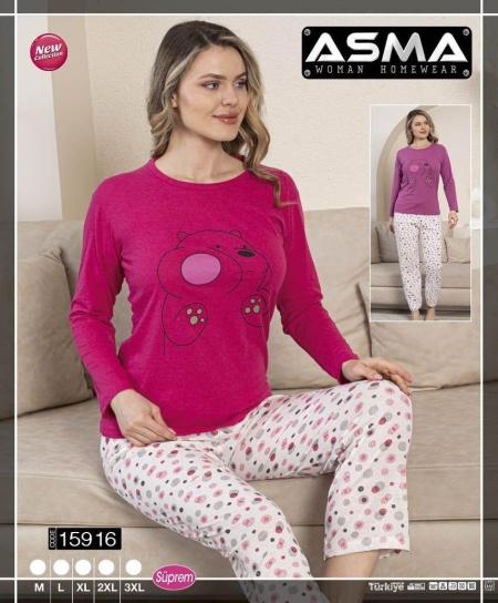 Pijama dama cu maneca lunga cod x6142