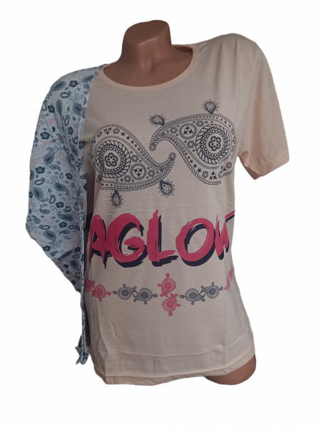 pijama dama cu maneca scurta cod p719