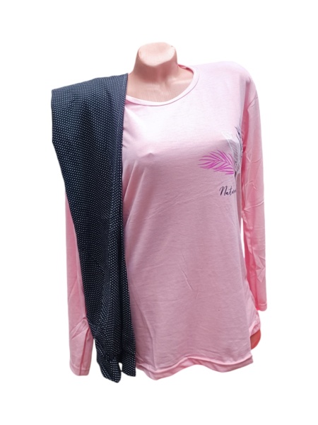 Pijama dama din bumbac calitativ cod x3974