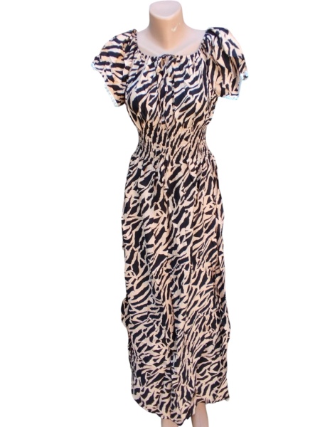 Rochie de vara cu diferite imprimeuri model nou cod x5742