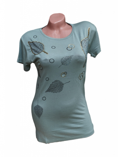 Tricou dama calitativ cu maneca scurta cod x0217