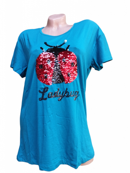 Tricou dama calitativ cu maneca scurta cod x0287