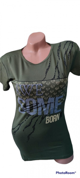 Tricou damă cu maneca scurta cod 48493