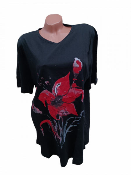 tricou dama cu maneca scurta model nou cod n4000