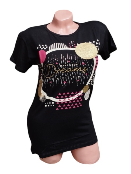 Tricou dama din bumbac calitativ model nou cod x1295