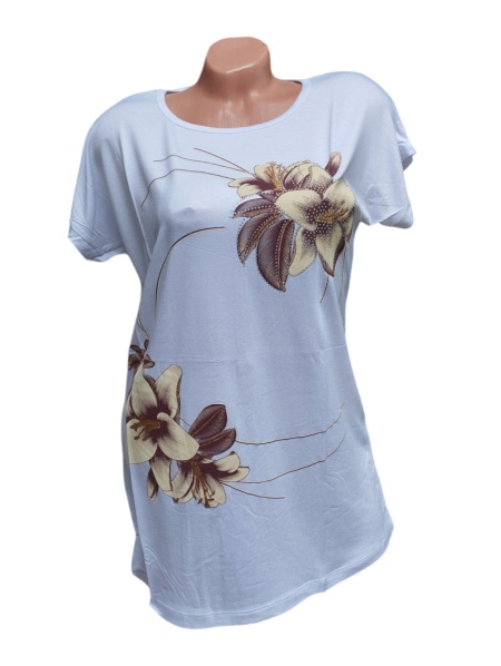 Tricou dama din bumbac calitativ model nou cod x1338