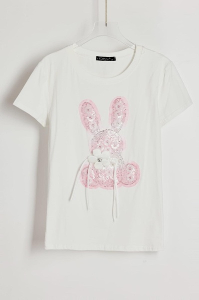 Tricou dama din bumbac calitativ model superb cod x5574