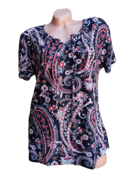 Bluza dama calitativa cu maneca scurta cod x2397