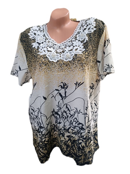 Bluza dama calitativa cu maneca scurta cod x2458