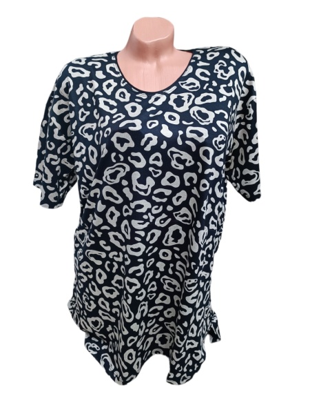 Bluza dama calitativa cu maneca scurta cod x2478