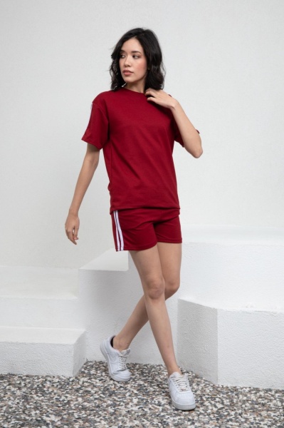 Compleu calitativ cu pantaloni scurti de dama cod x0936