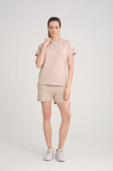 Compleu calitativ cu pantaloni scurti de dama cod x0966