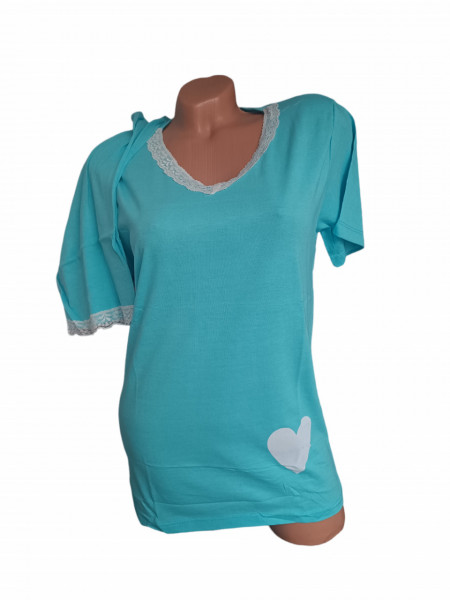 pijama dama cu maneca scurta cod p704
