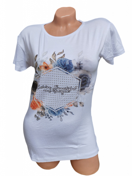 Tricou dama calitativ cu maneca scurta cod x0198