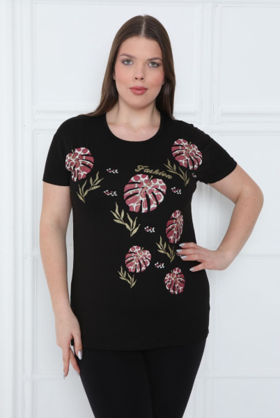 Tricou dama calitativ cu maneca scurta cod x0238
