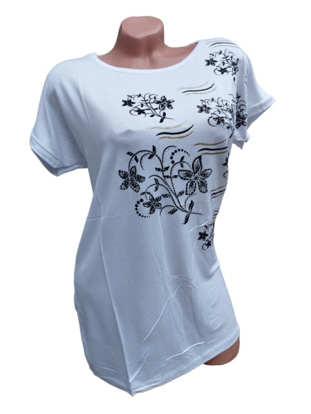 Tricou dama calitativ din bumbac model nou cod x2856