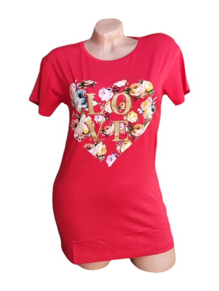 Tricou dama din bumbac calitativ model nou cod x1206