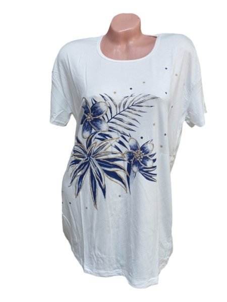 Tricou dama din bumbac calitativ model nou cod x1316