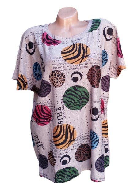 Bluza dama calitativa cu maneca scurta cod x2429