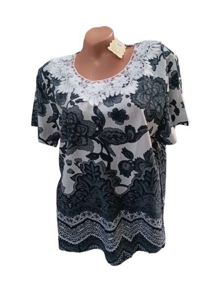 Bluza dama calitativa cu maneca scurta cod x2459