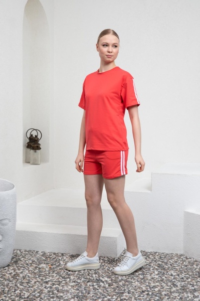 Compleu calitativ cu pantaloni scurti de dama cod x0937